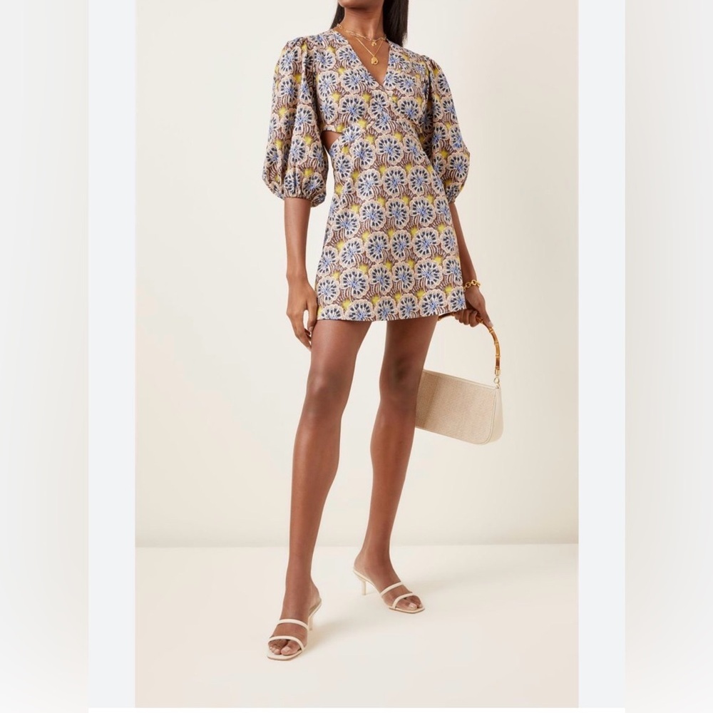 Alexis Orissa Cutout Printed Mini Dress, Size Small